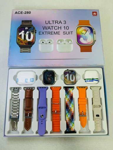ACE-280, SET 2 SMARTWATCH Y 7 CORREAS - 2
