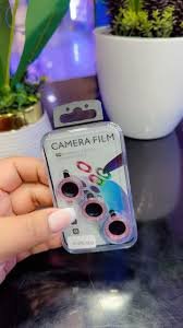 MICAS DE CAMARA INDIVIDUALES ESCARCHA ROSADO PARA IPHONE 12 PRO MAX - 2