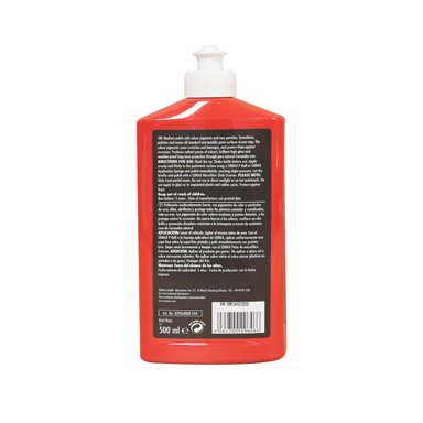 CERA PARA AUTOS SONAX POLISH + WAX COLOR ROJO 500 ML - 4