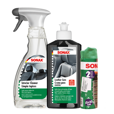 SET LIMPIEZA SONAX INTERIOR