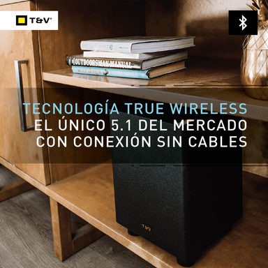 Teatro En Casa Barra Sonido 5.1 Inalambrica Bluetooth 200w - 3