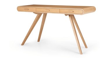 CONSOLA ESCRITORIO YOLODECORO FONTEYN 140 CM X 140 CM ROBLE