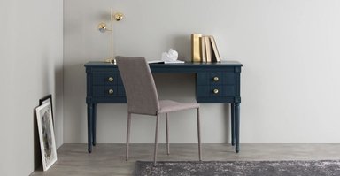 ESCRITORIO YOLODECORO BOURBON 140 CM X 140 CM AZUL OSCUROVINTAGE - 2