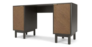 ESCRITORIO YOLODECORO BELGRAVE 140 CM X 140 CM ROBLE OSCURO