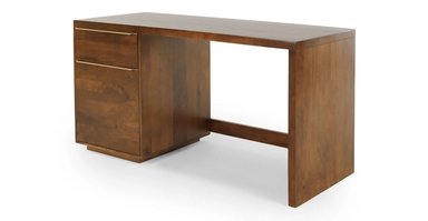 ESCRITORIO YOLODECORO ANDERSON 140 CM X 140 CM CARAMELO