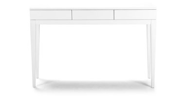 CONSOLA ESCRITORIO YOLODECORO VERNAY 120 CM X 120 CM BLANCO