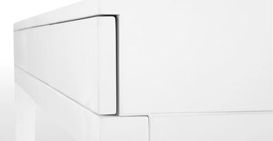 CONSOLA ESCRITORIO YOLODECORO VERNAY 120 CM X 120 CM BLANCO - 5