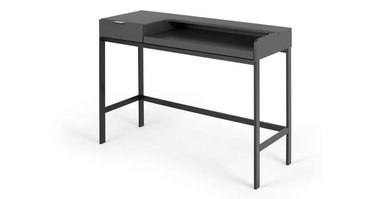 ESCRITORIO YOLODECORO MARCELL 110 CM X 110 CM GRIS COMPACTO