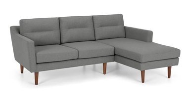 SOFÁ ESQUINERO YOLODECORO WALKER 3 CUERPOS CON CHAISE LONGUE A LA DERECHA GRIS