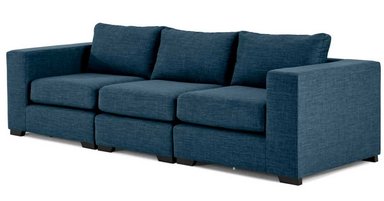 SOFÁ MODULAR MORTIMER - AZUL PUERTO