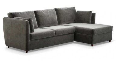 SOFÁ ESQUINERO DERECHO MILNER - GRIS ACERO