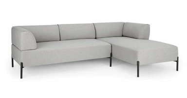 SOFÁ ESQUINERO A LA DERECHA KIVA - GRIS GRANIZO