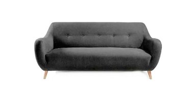 SOFÁ YOLODECORO EMMA 3 CUERPOS GRIS PIZARRA