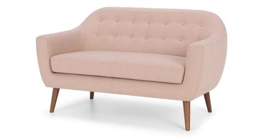 SOFÁ YOLODECORO RITCHIE 2 CUERPOS ROSA