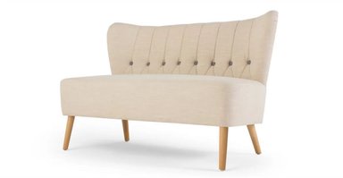 SOFÁ YOLODECORO CHARLEY 2 CUERPOS BEIGE BISCUIT