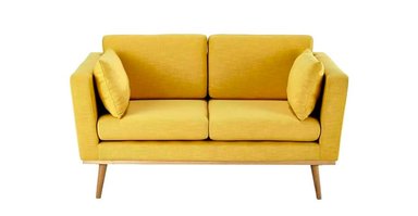SOFÁ DE 2 CUERPOS ENDERLIN - AMARILLO NARCISO