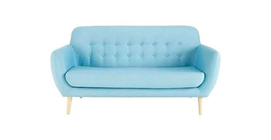 SOFÁ YOLODECORO MEGGETT 2 CUERPOS CELESTE