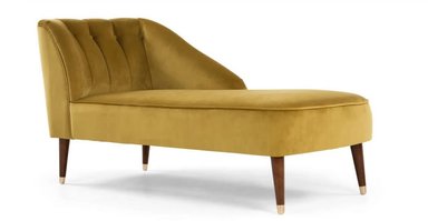 CHAISE LONGUE YOLODECORO MARGOT A LA DERECHA OCRE