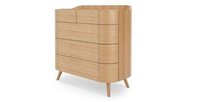 CÓMODA CON 5 CAJONES ADA - ROBLE