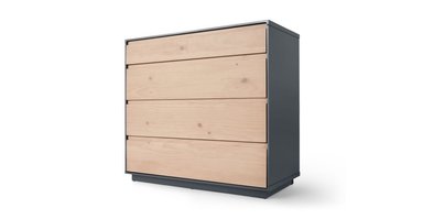 CÓMODA FINNICK - PINO Y GRIS