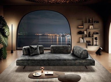 SOFÁ YOLODECORO AIR SOFT 3 CUERPOS BLACK