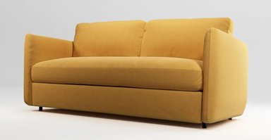 SOFÁ YOLODECORO FLETCHER 3 CUERPOS AMARILLO