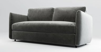 SOFÁ YOLODECORO FLETCHER 3 CUERPOS GRIS ACERO