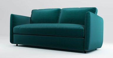 SOFÁ YOLODECORO FLETCHER 3 CUERPOS AZUL