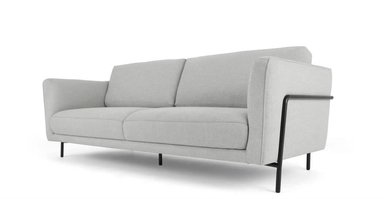 SOFÁ YOLODECORO EVERSON 3 CUERPOS GRIS TITANIO