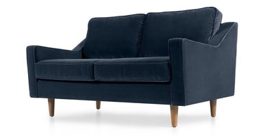 SOFÁ YOLODECORO DALLAS 2 CUERPOS AZUL MARINO