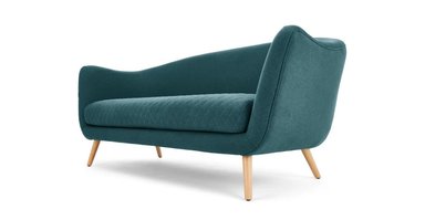 SOFÁ YOLODECORO FLICK 3 CUERPOS AZUL MINERAL