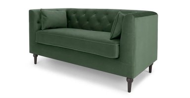 SOFÁ YOLODECORO FLYNN 2 CUERPOS VERDE OLMO