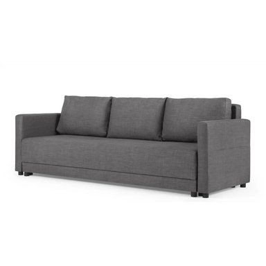 SOFÁ YOLODECORO BROCK 3 CUERPOS GRIS ESTAÑO
