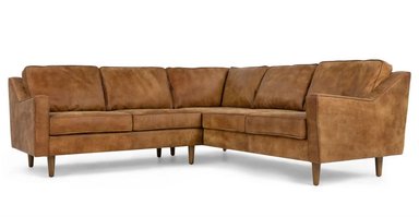 SECCIONAL YOLODECORO DALLAS CUERO CANELA