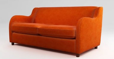 SOFÁ YOLODECORO HELENA 2 CUERPOS NARANJA