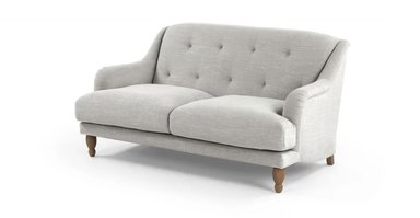 SOFÁ YOLODECORO ARIANA 2 CUERPOS GRIS ELEGANTE