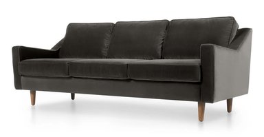 SOFÁ YOLODECORO DALLAS 3 CUERPOS GRIS HORMIGÓN