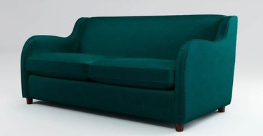 SOFÁ YOLODECORO HELENA 2 CUERPOS AZUL VERDOSO