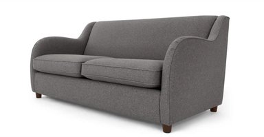SOFÁ DE 2 CUERPOS HELENA - GRIS HUMO