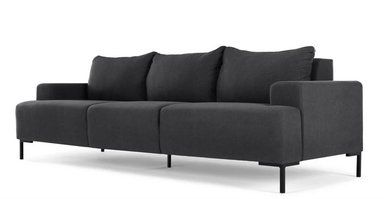 SOFÁ YOLODECORO OSKAR 3 CUERPOS GRIS STERLING