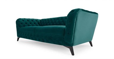 SOFÁ DE 3 CUERPOS SLOAN - AZUL SEAFOAM