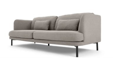 SOFÁ YOLODECORO HERMAN 3 CUERPOS GRIS MANHATTAN