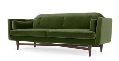 SOFÁ YOLODECORO IMANI 3 CUERPOS VERDE