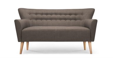 SOFÁ YOLODECORO QUENTIN 2 CUERPOS GRIS URBANO