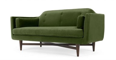SOFÁ YOLODECORO IMANI 2 CUERPOS VERDE