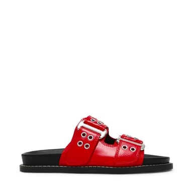 SANDALIAS MUJER AGENT ROJO - 1