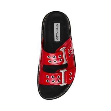 SANDALIAS MUJER AGENT ROJO - 4
