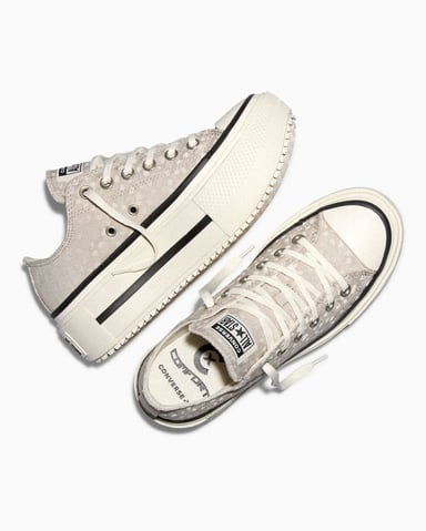 CHUCK TAYLOR ALL STAR DOUBLE STACK PLATFORM DEER BEIGE - 3