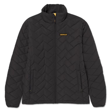 CASACA HOMBRE MEDIUMWEIGHT INSULATED QUILTED NEGRO - 1