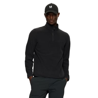 POLERA HOMBRE WHITE PINE QUARTER ZIP NEGRO - 1
